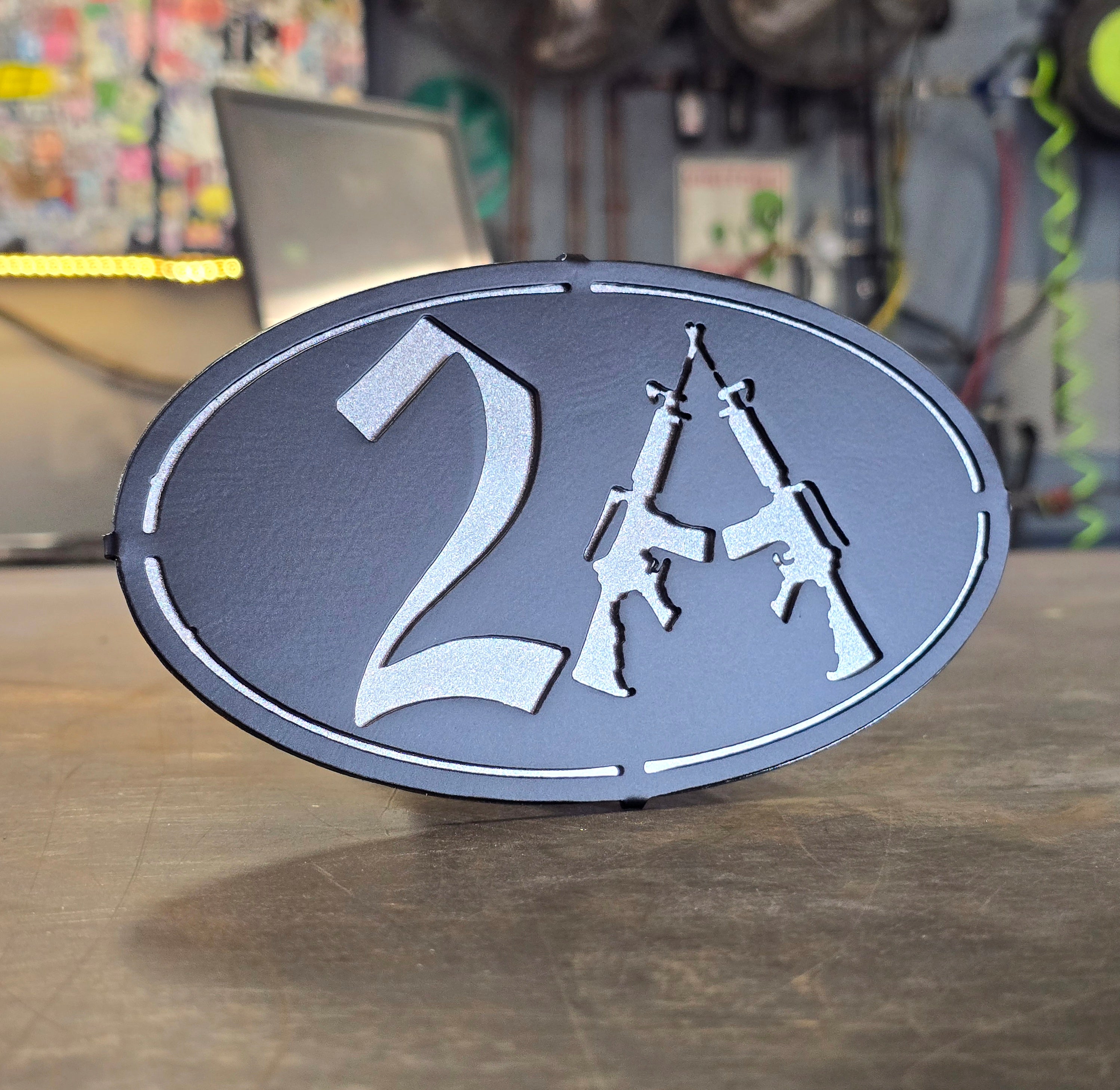 2nd Amendment Hitch Cover