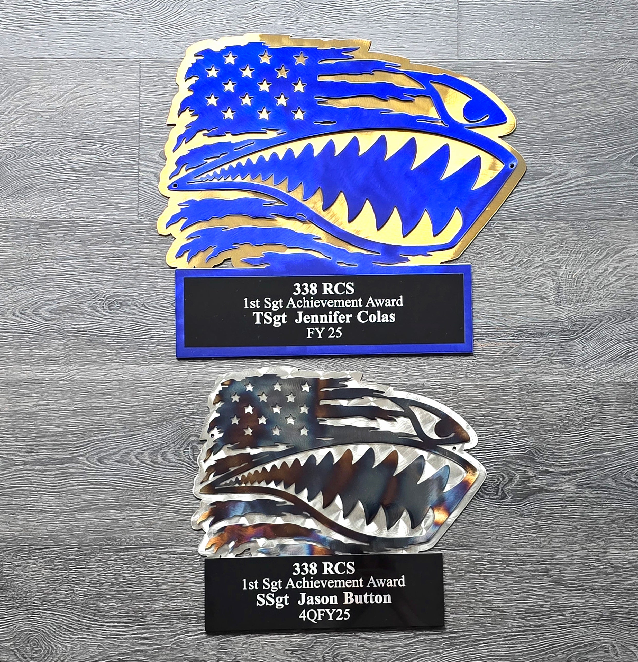 Custom Military, Police & Fire Metal Awards