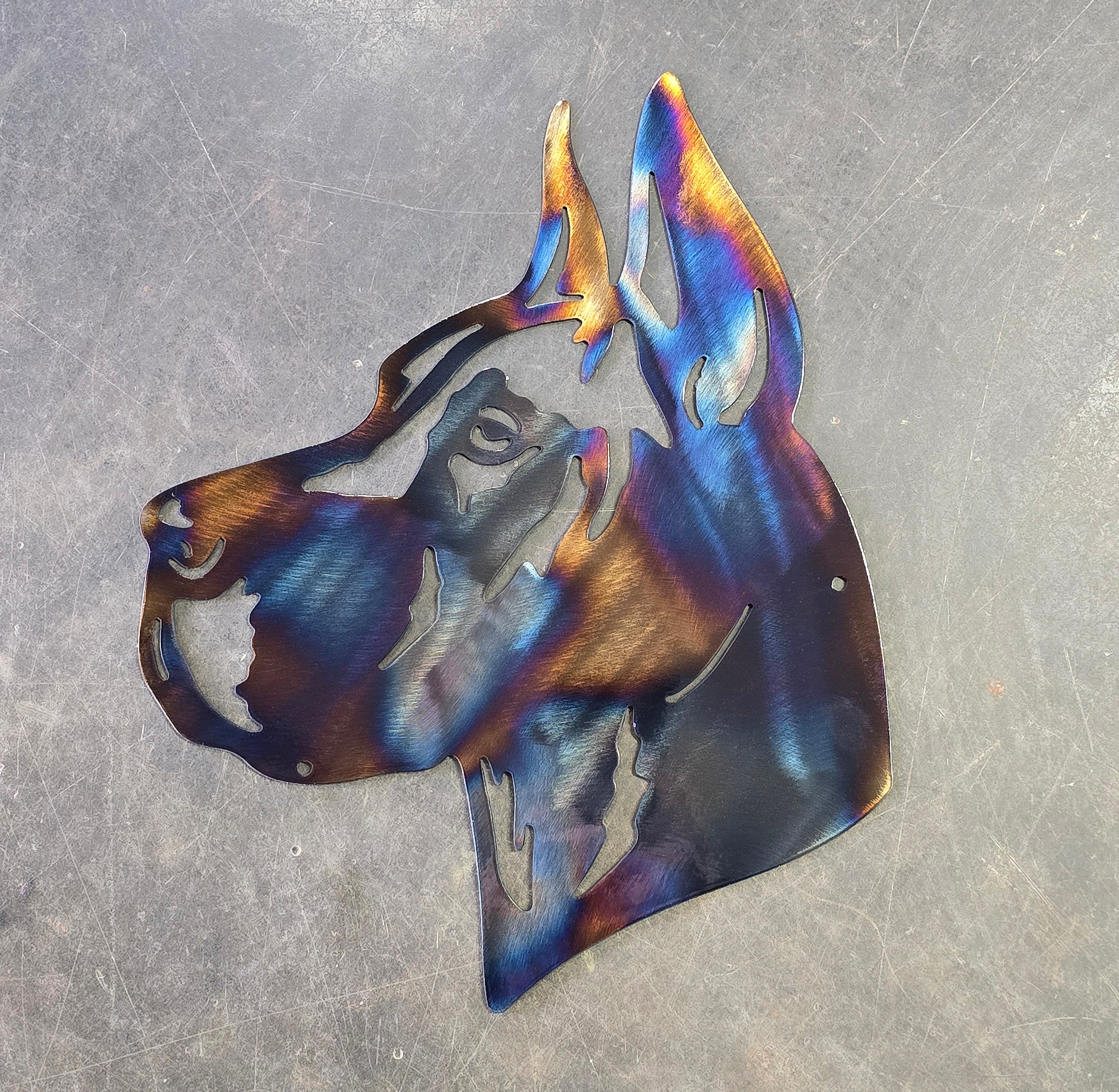 Great Dane #2 Metal Art