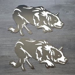 Border Collie Metal Wall Art