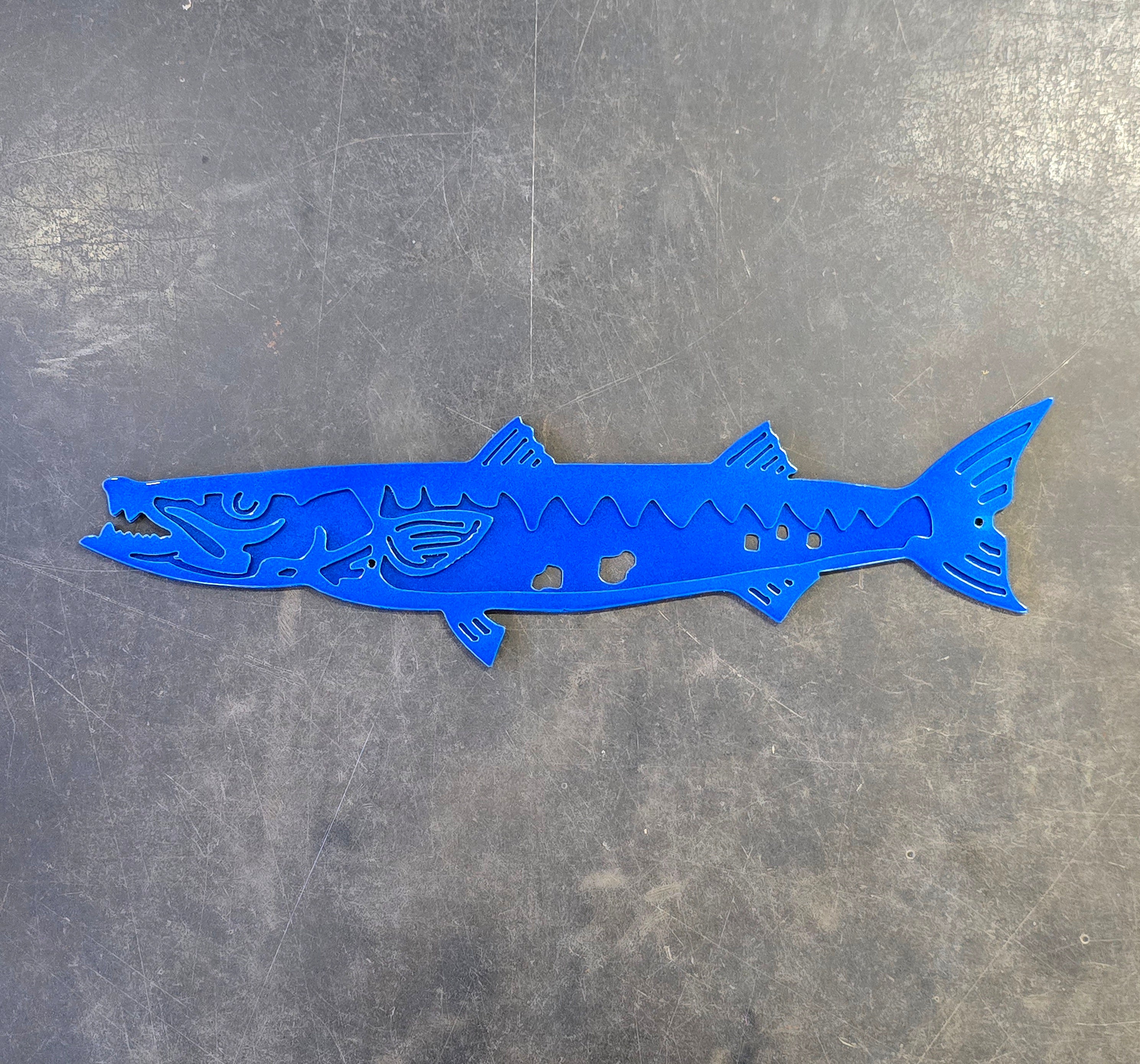 Barracuda Metal Art