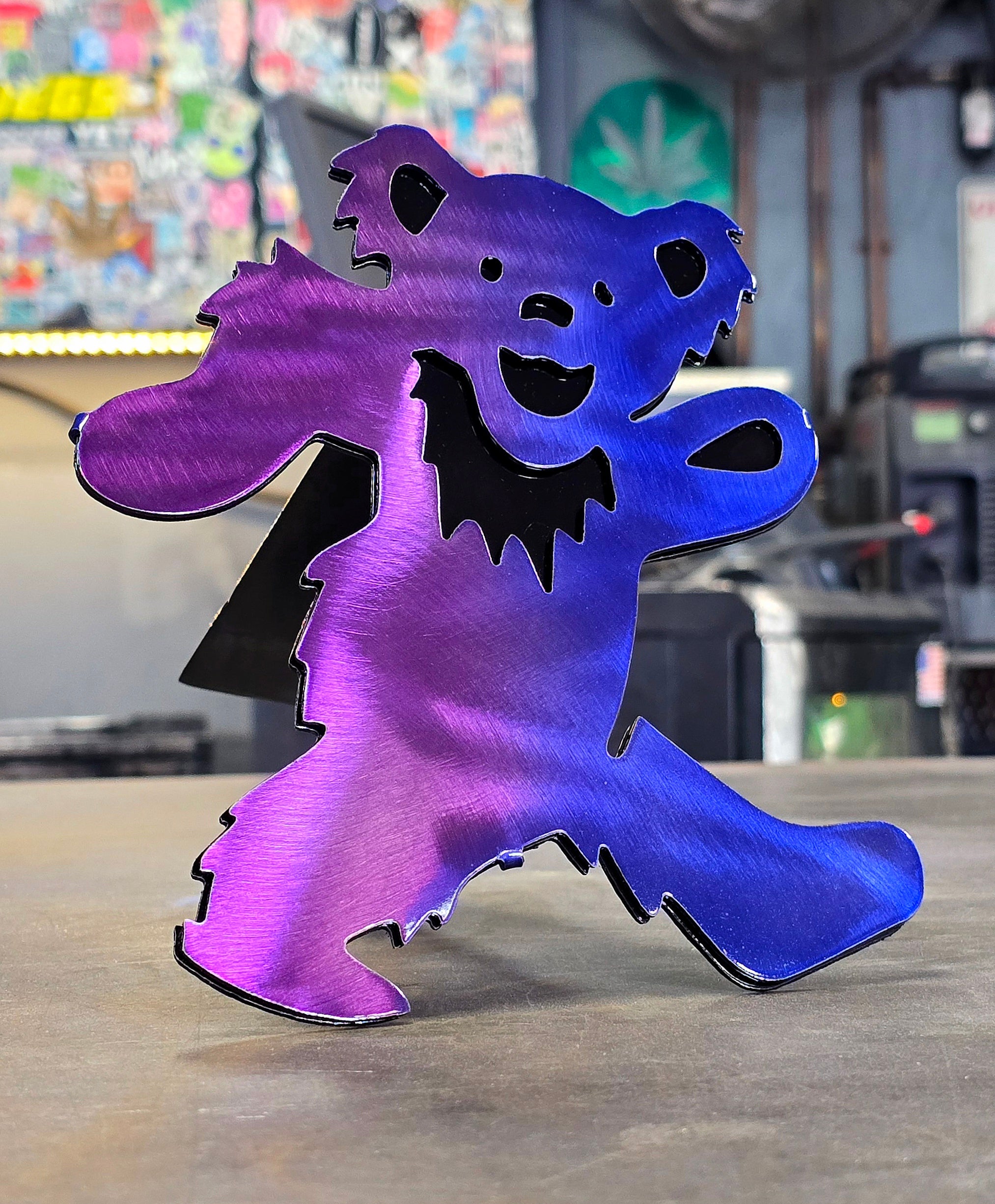 Grateful Dead Dancing Bear Hitch Cover