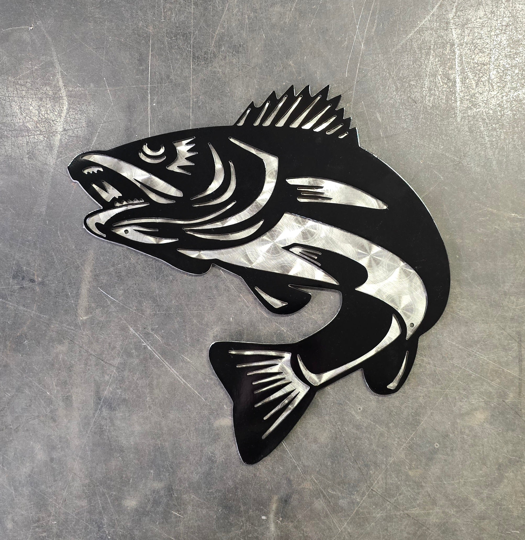 Walleye Metal Wall Art