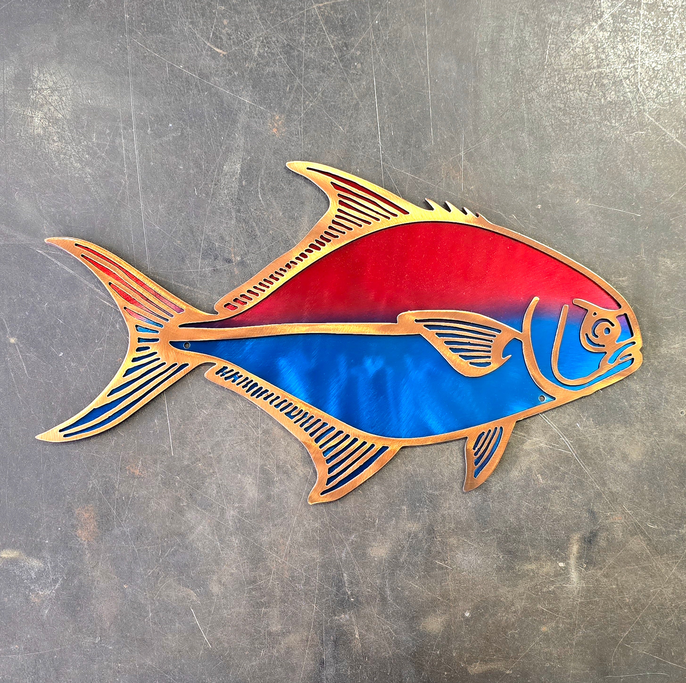 Pompano Metal Wall Art