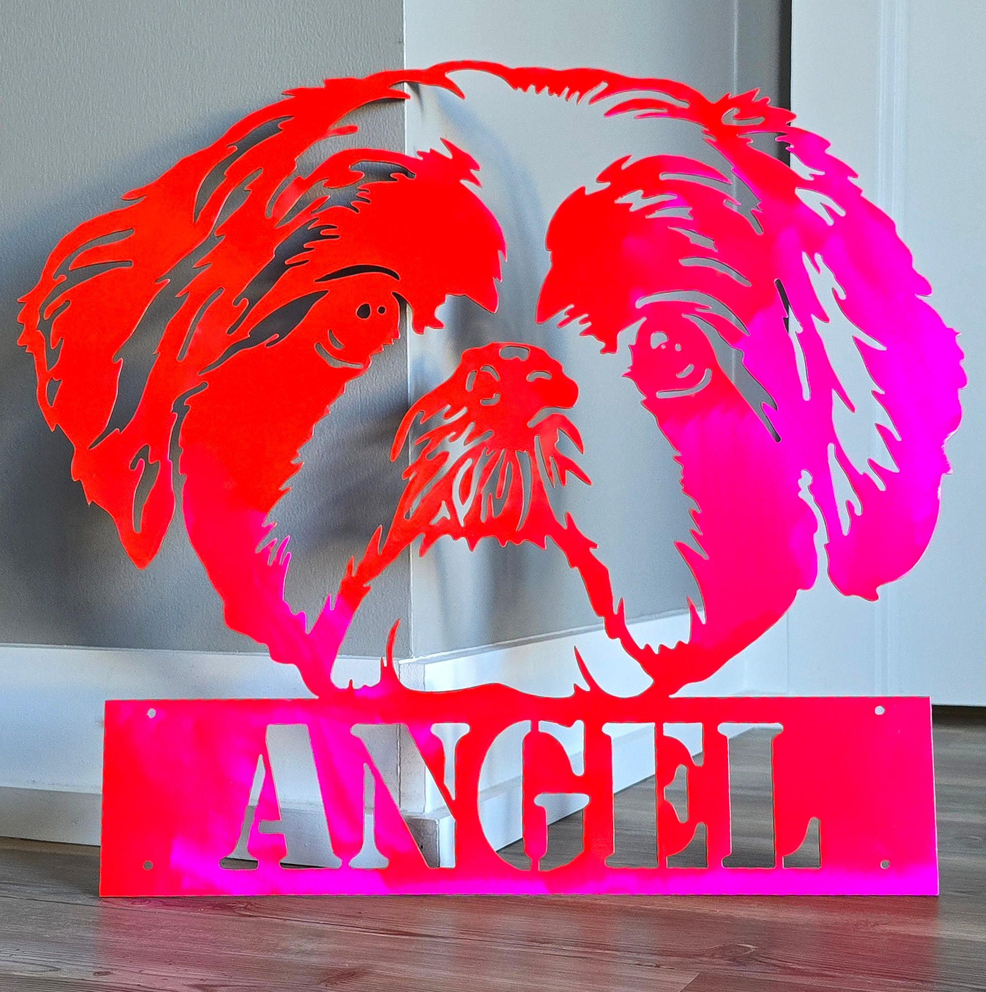 Shih Tzu Metal Wall Art #2
