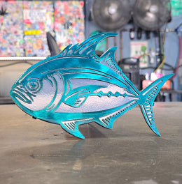 Pompano Metal Hitch Cover made from powder coated steel