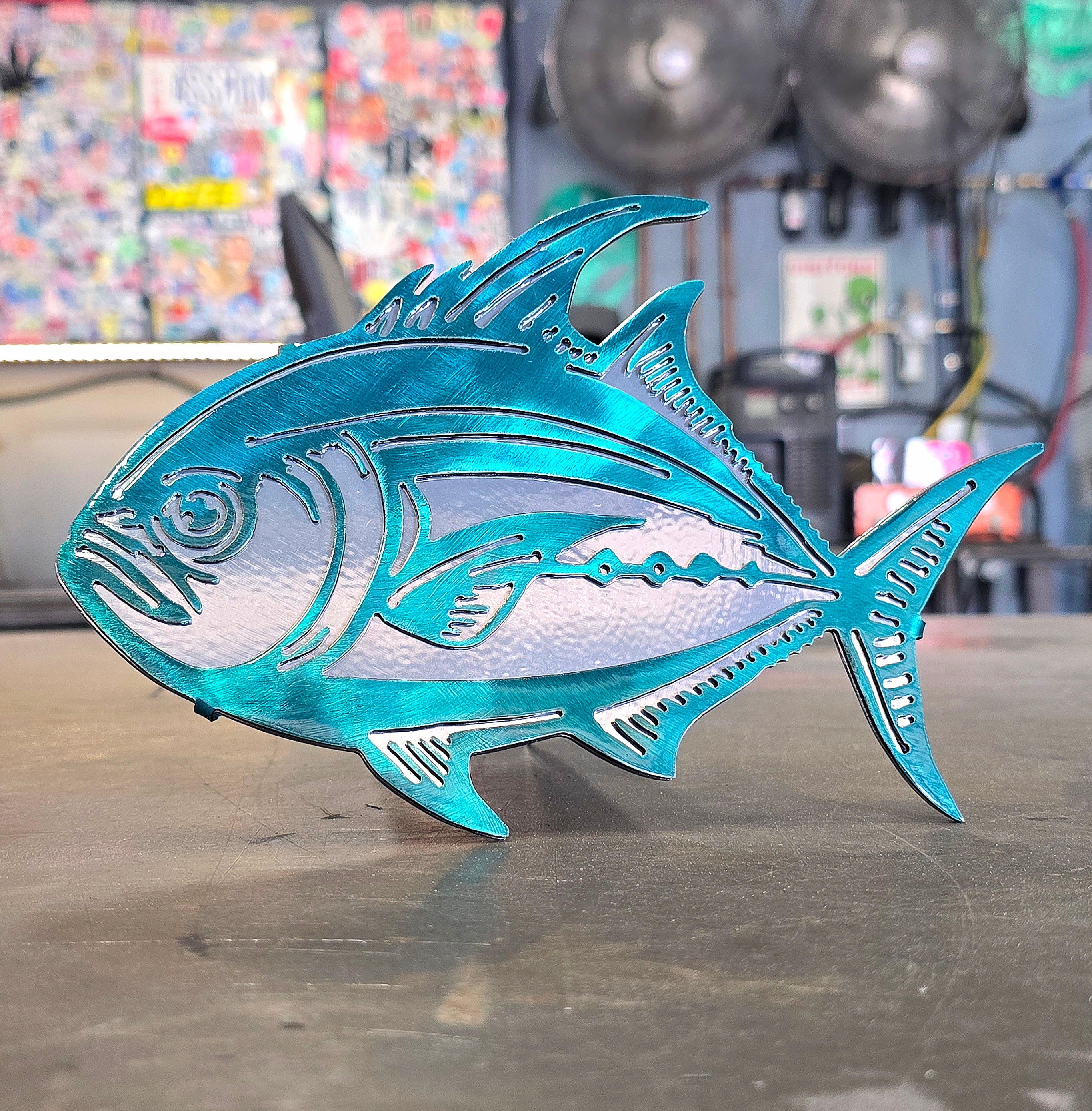 Pompano Metal Hitch Cover