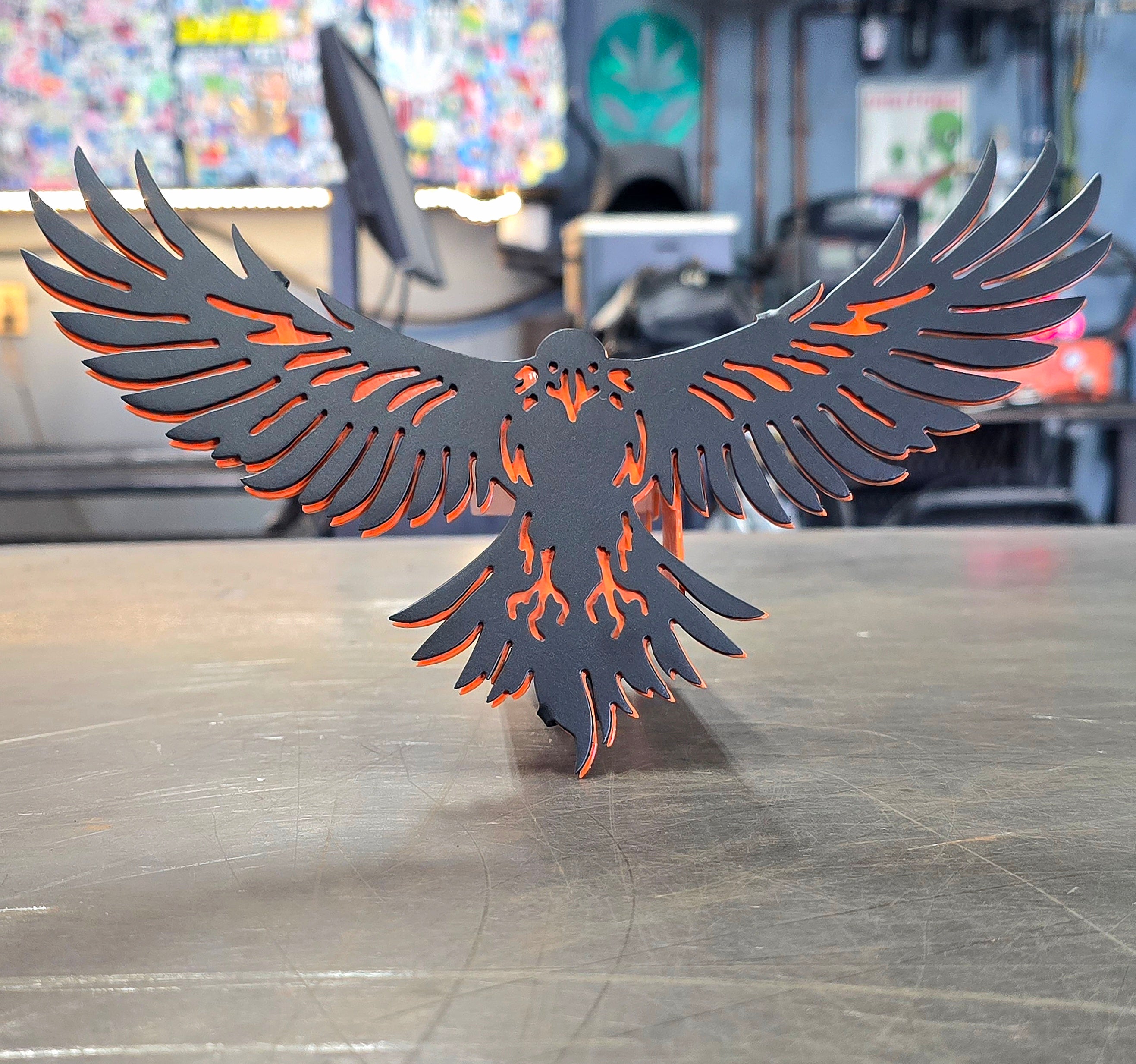 Raven Metal Hitch Cover