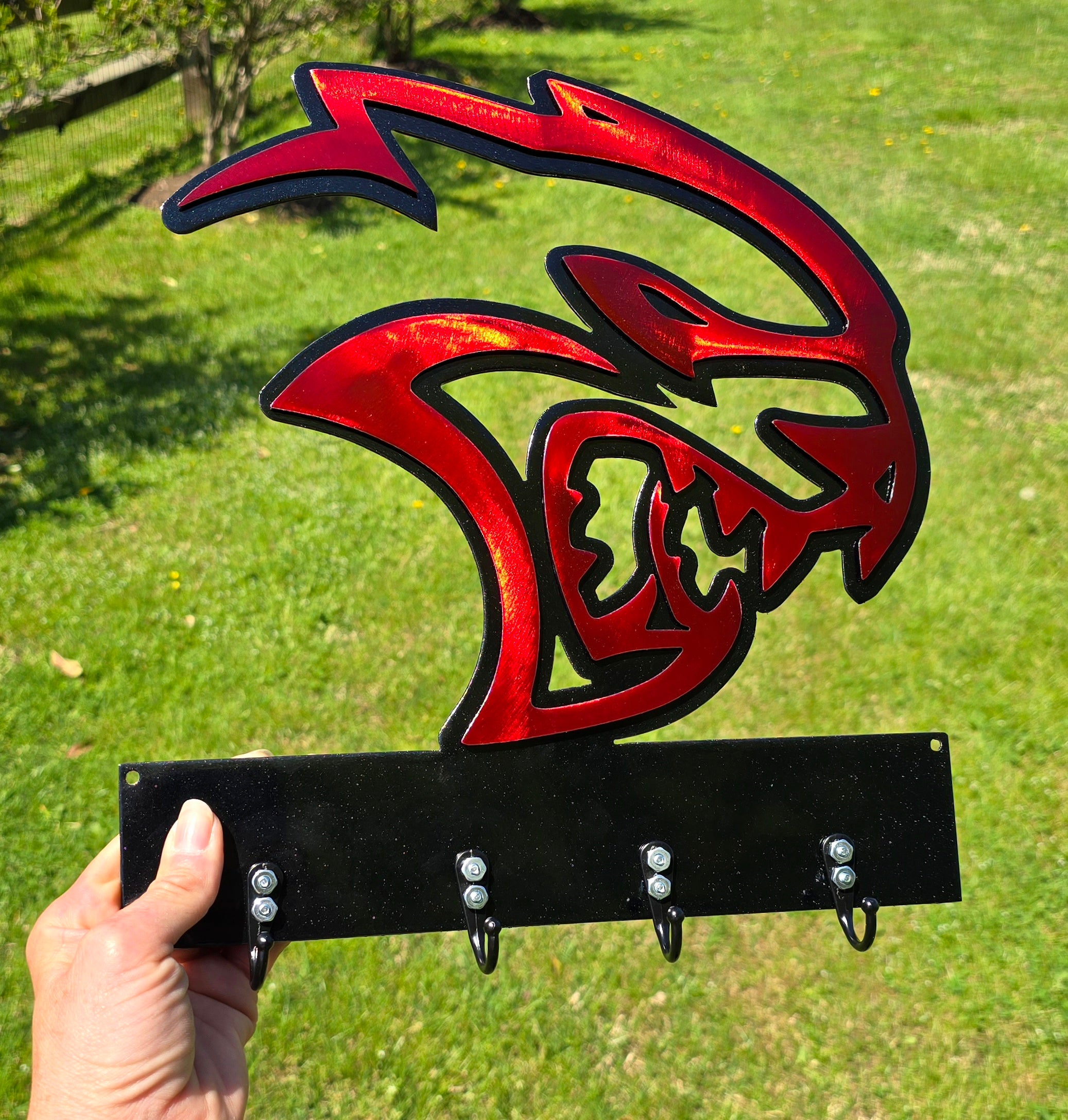 Dodge Hellcat Key & Leash Hanger