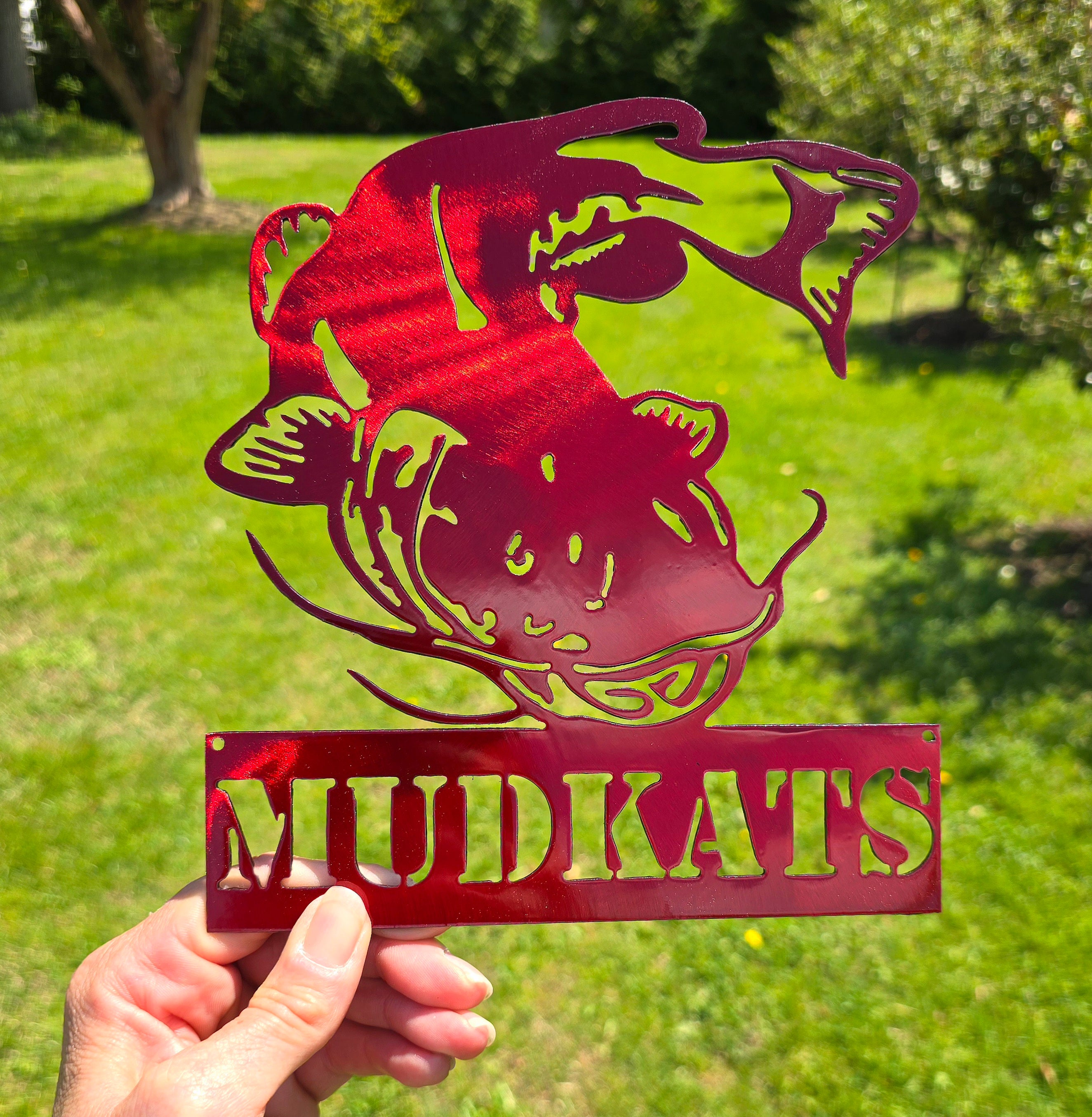Catfish Metal Wall Art