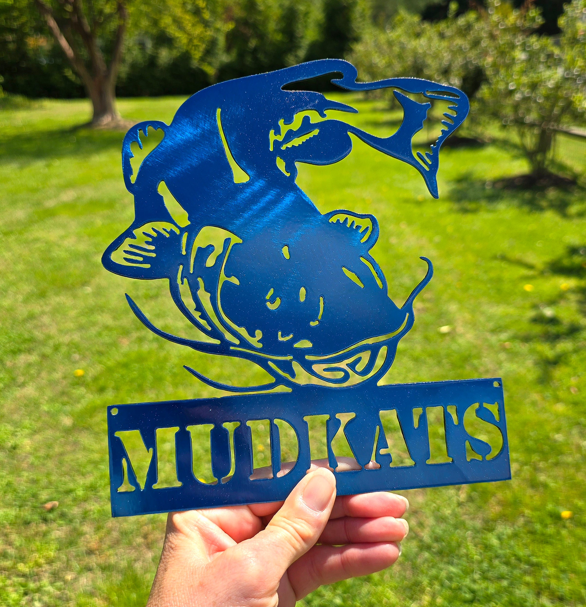 Catfish Metal Wall Art