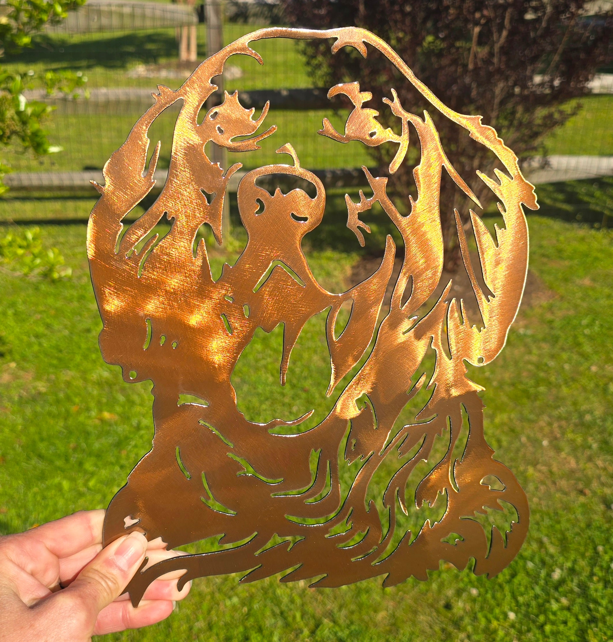 Golden Retriever Metal Wall Art #2