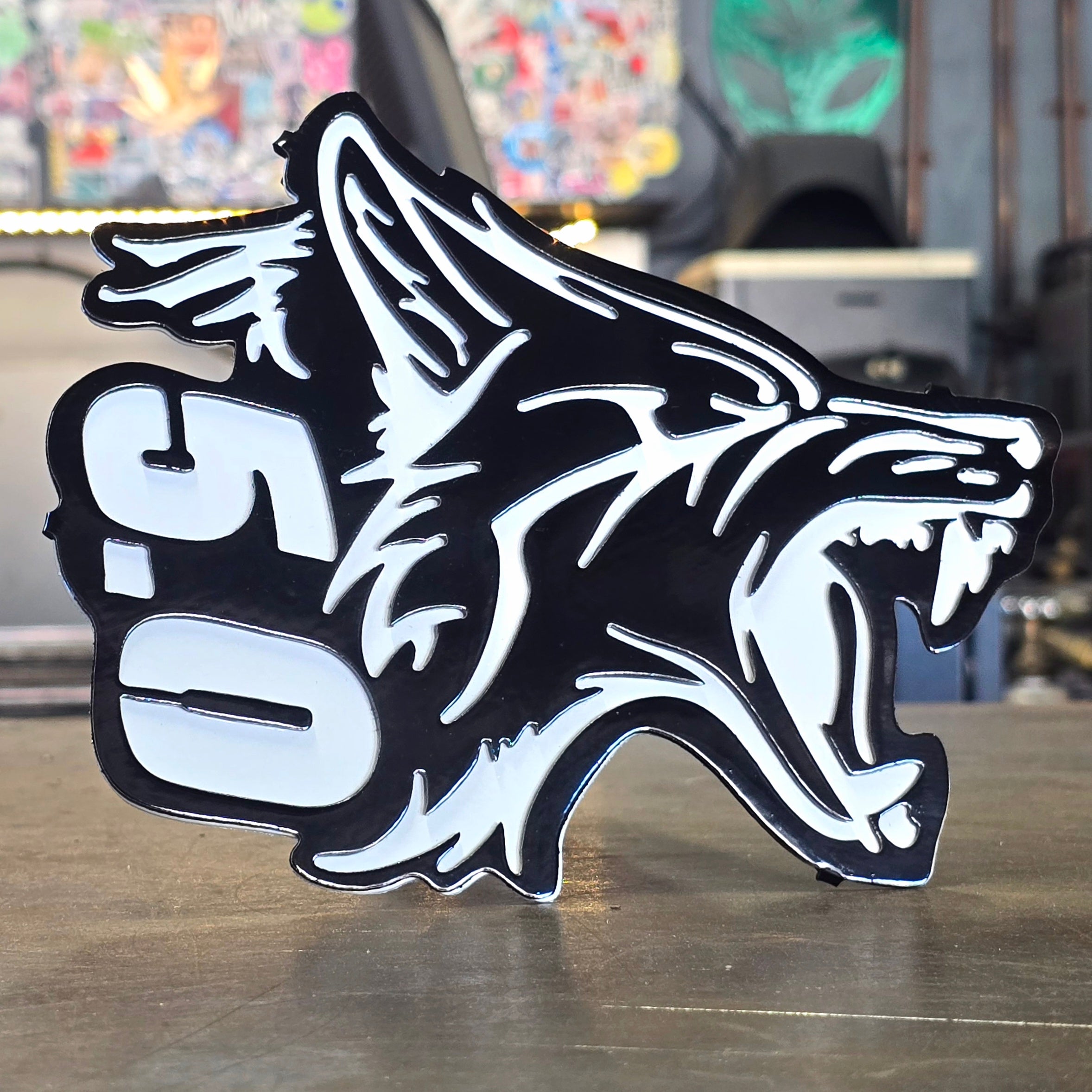 Custom Design Metal Hitch Cover