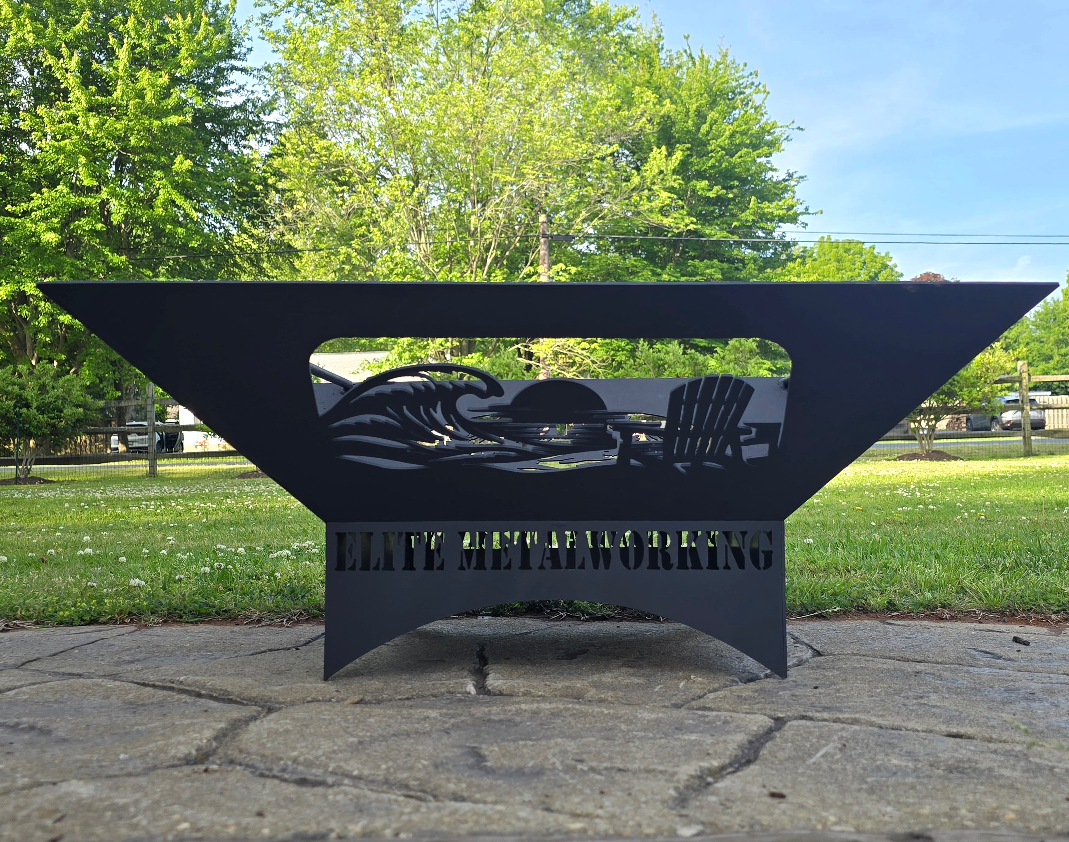 Beach Scene | Fire Pit Side Design