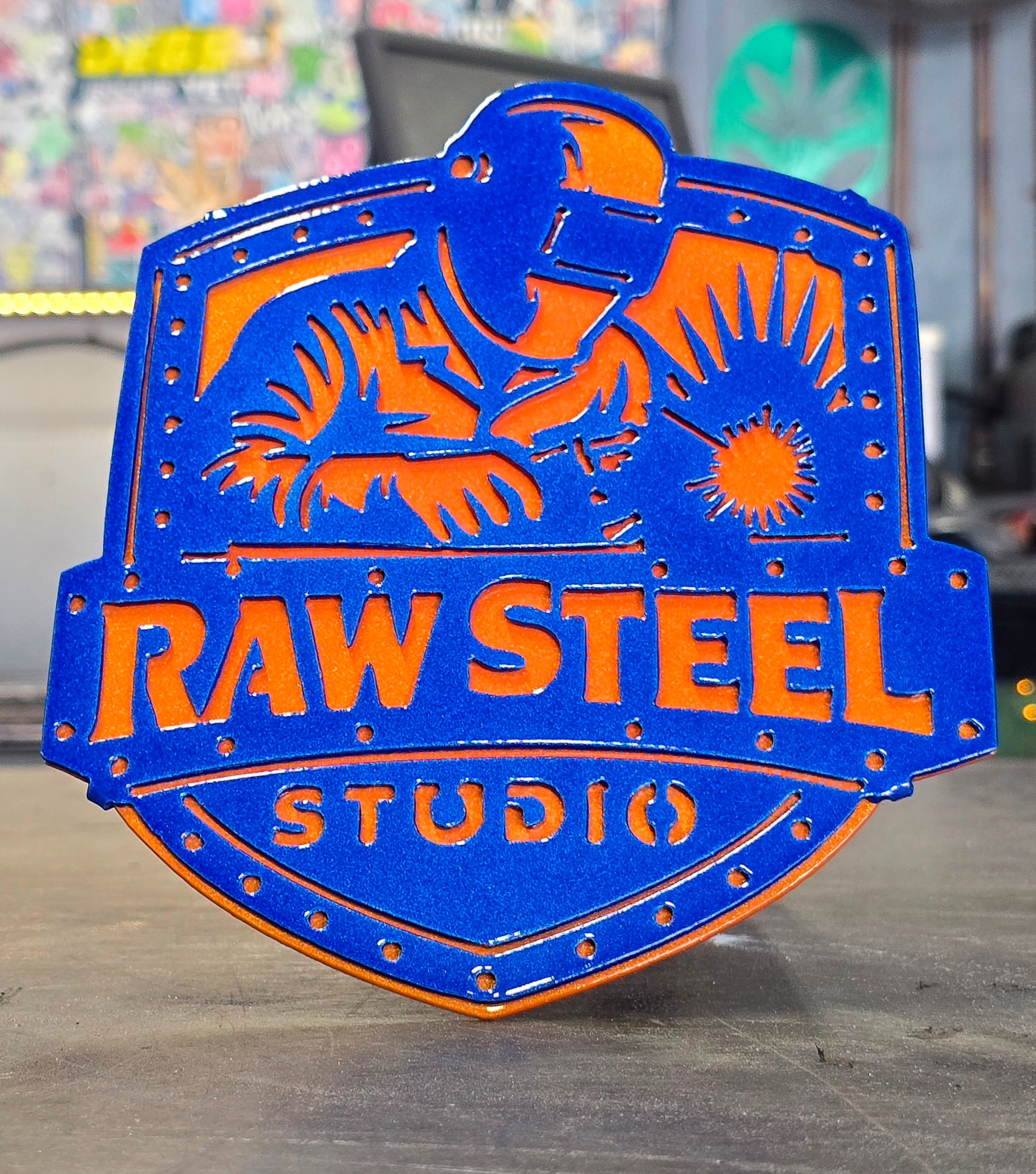 Custom Business Logo Metal Hitch Cover