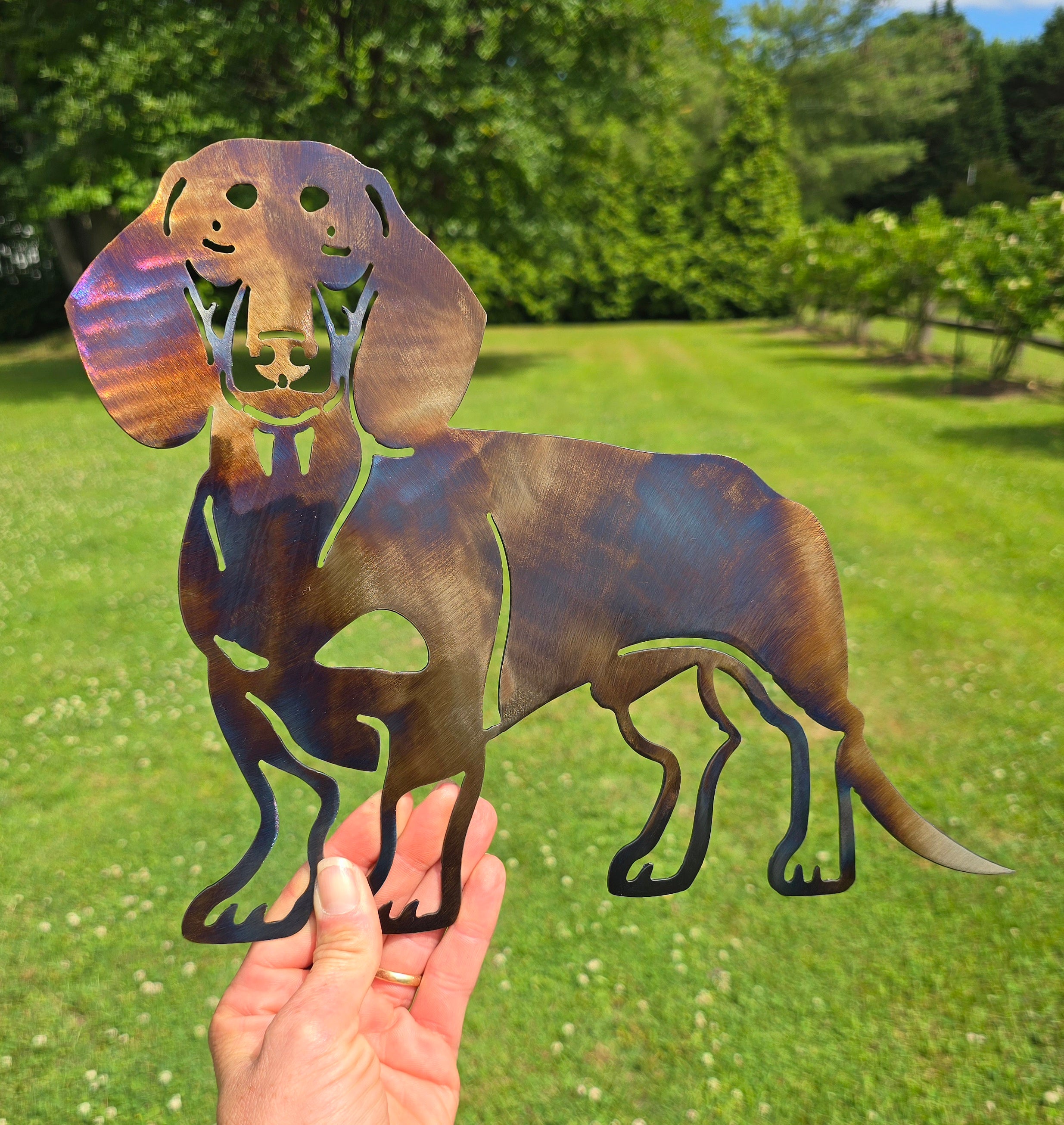 Dachshund Metal Wall #2- Sale