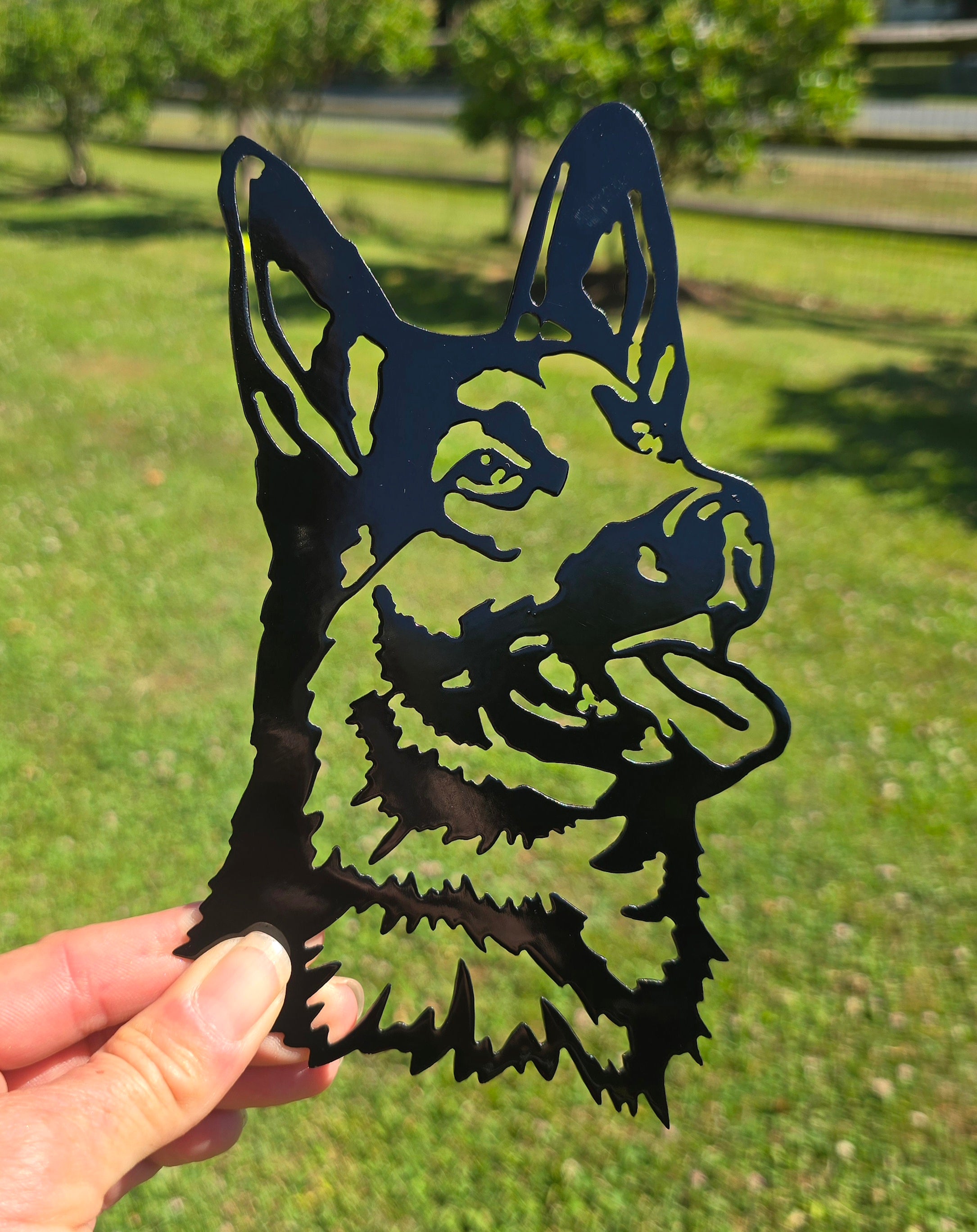 German Shepherd Metal Wall Art #1 - Sale