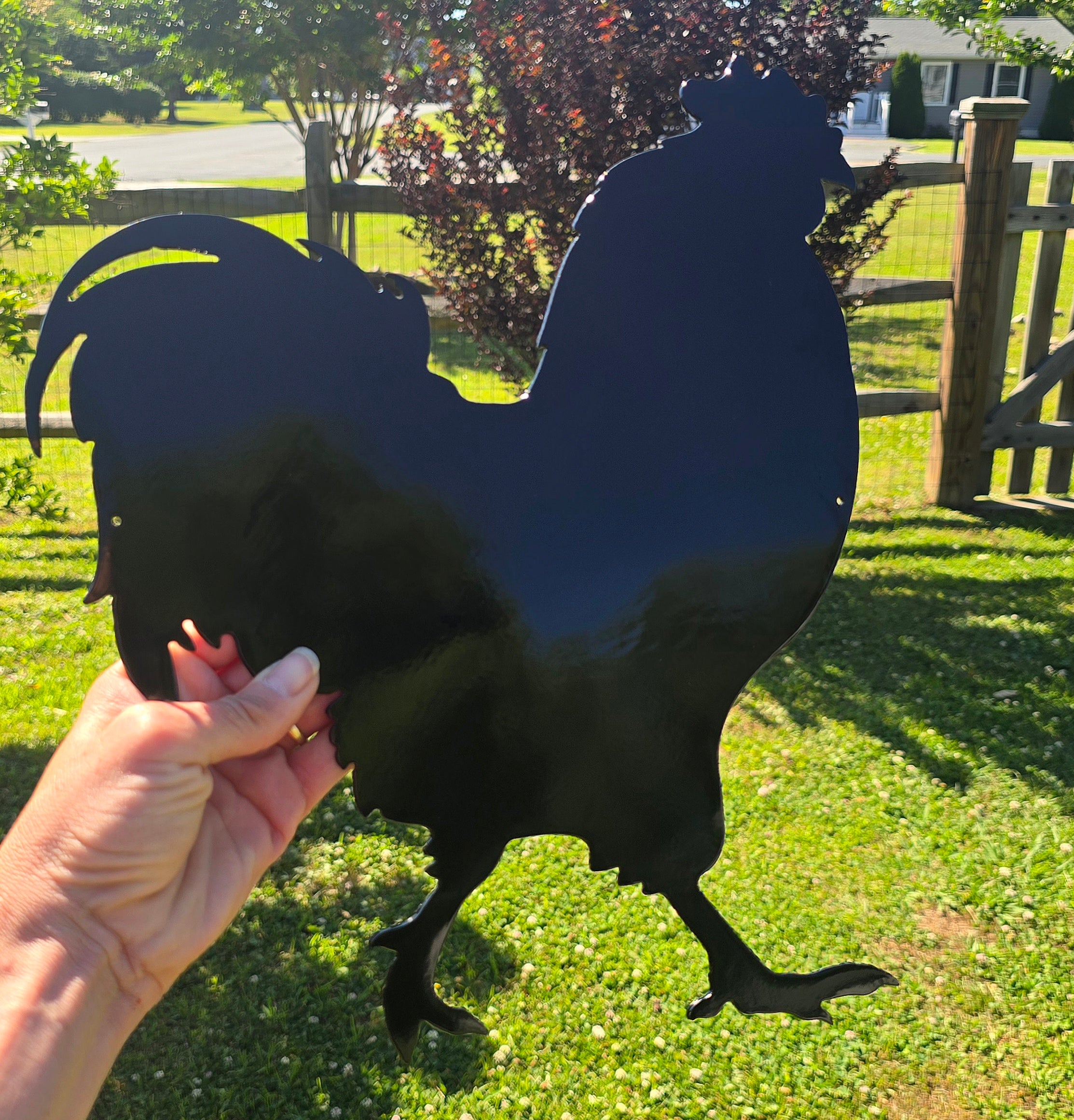 Rooster Metal Wall Art - Sale