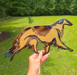 Borzoi Metal Wall Art