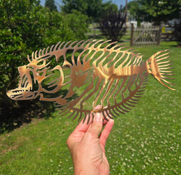 Flounder Metal Wall Art