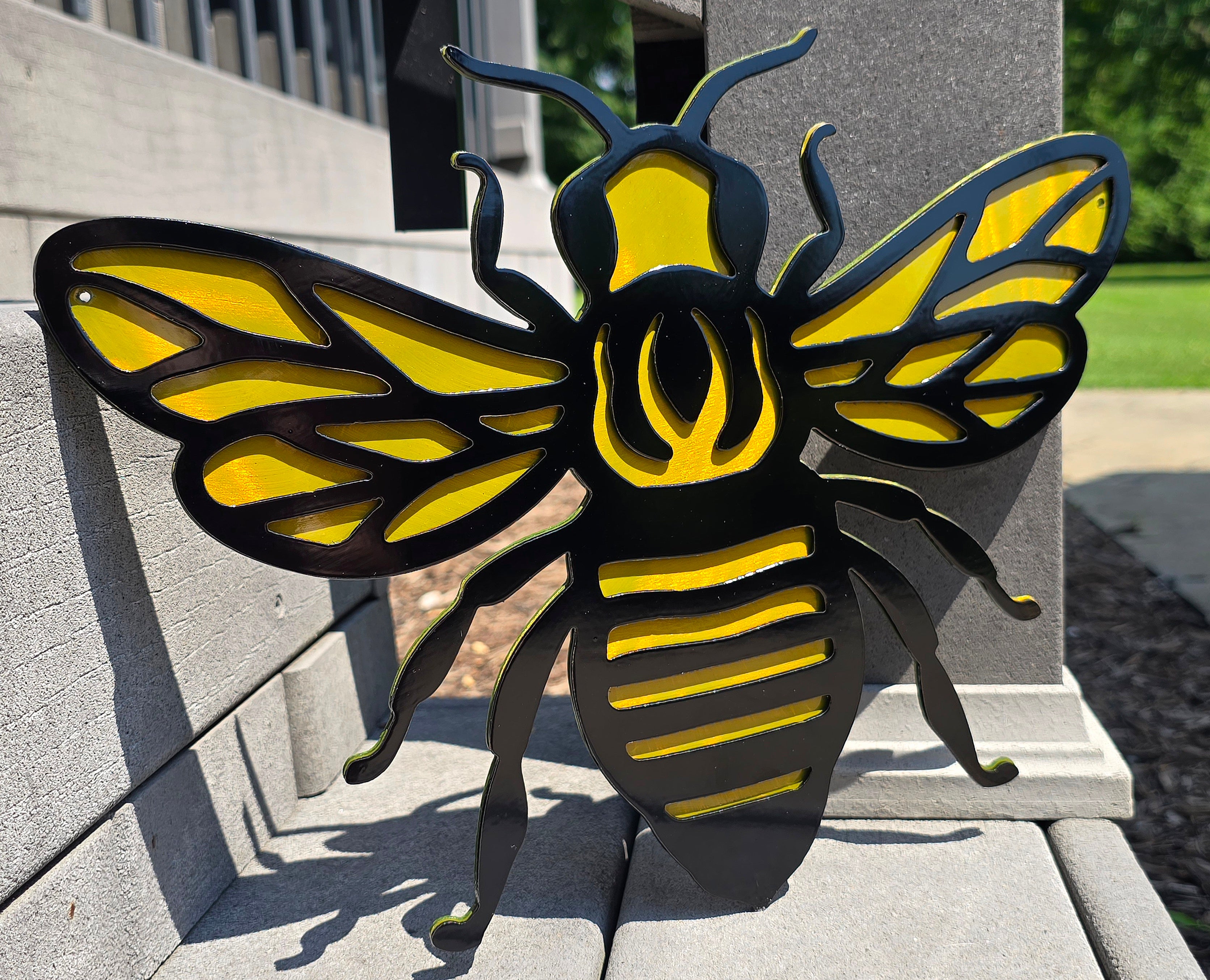 Bee Metal Wall Art