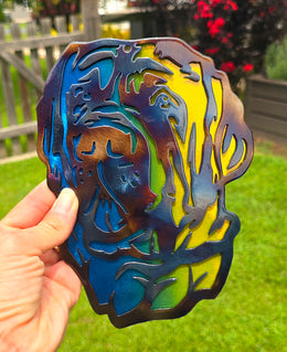 Mastiff Metal Wall Art