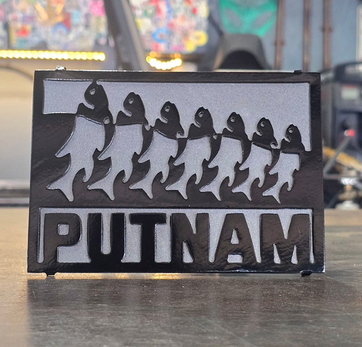 Custom Design Metal Hitch Covers
