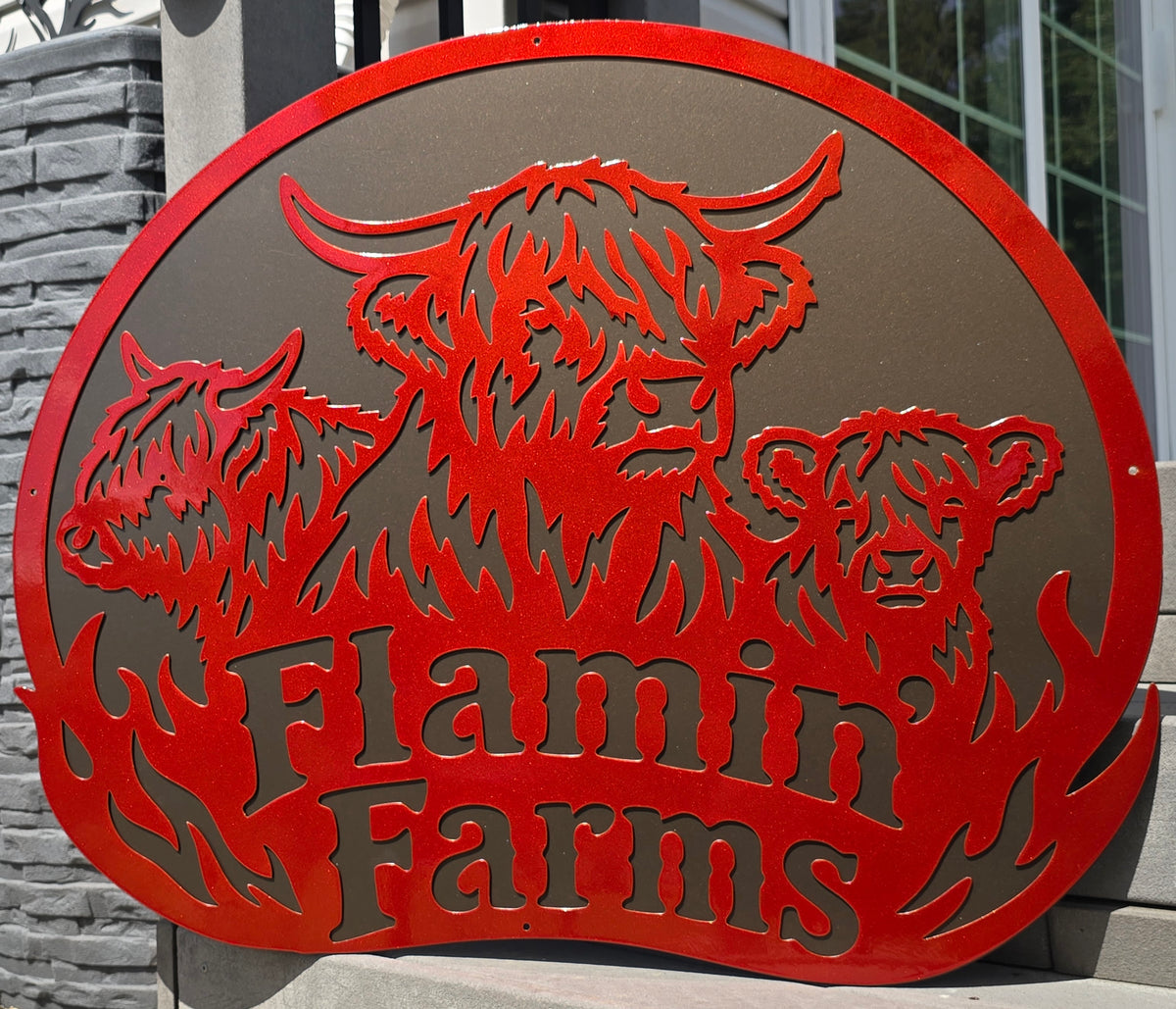 Custom Farm & Country Metal Signs & Metal Art