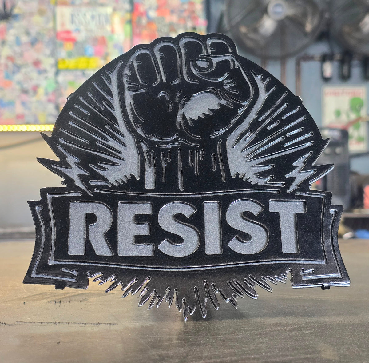Resist Metal Hitch Cover