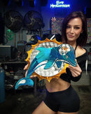 Miami Dolphins Custom Metal
