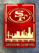 San Francisco 49ers Custom Metal