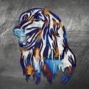 Afghan Hound Metal Art