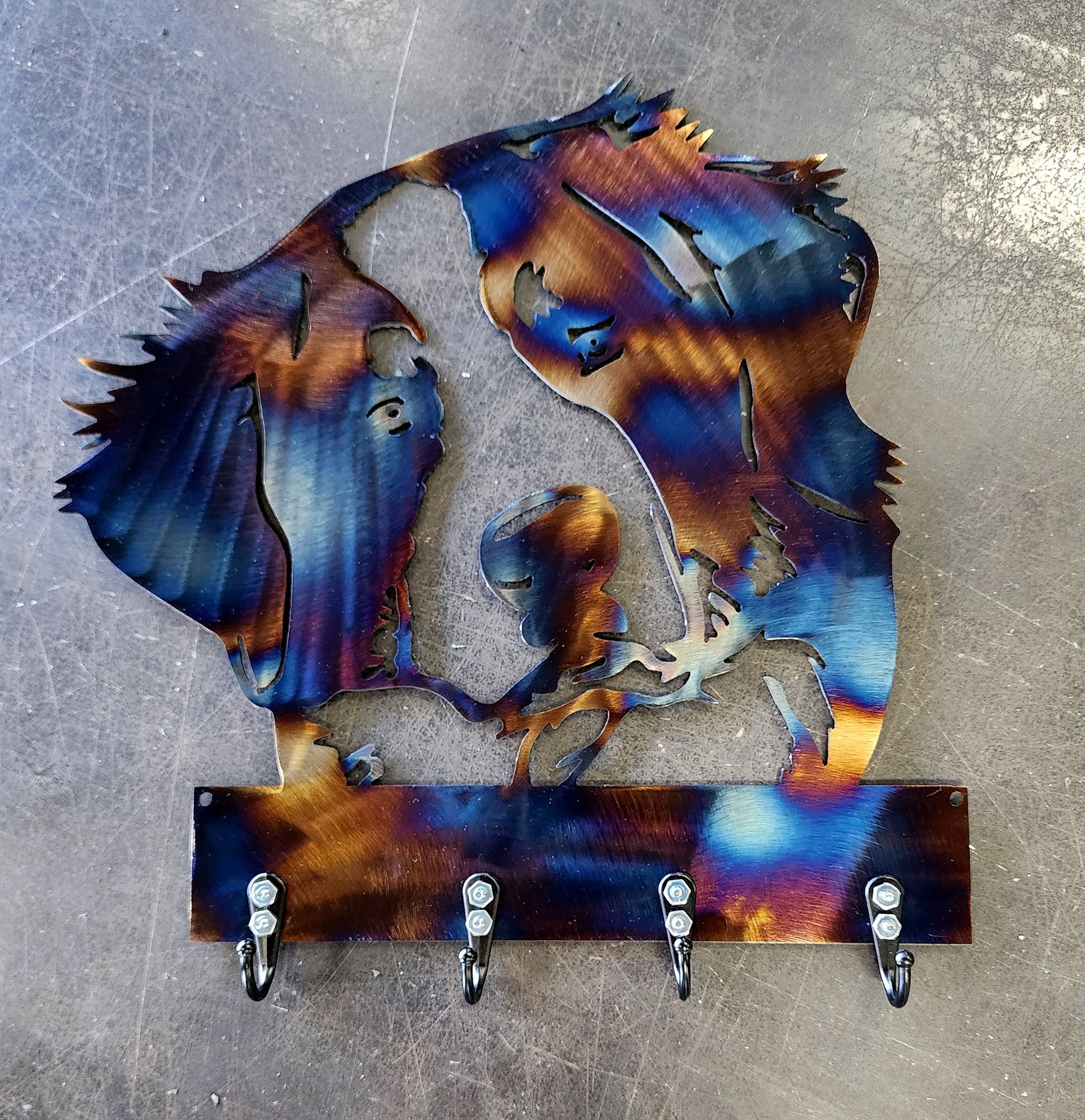 Bernese Mountain Dog Key & Leash Hanger