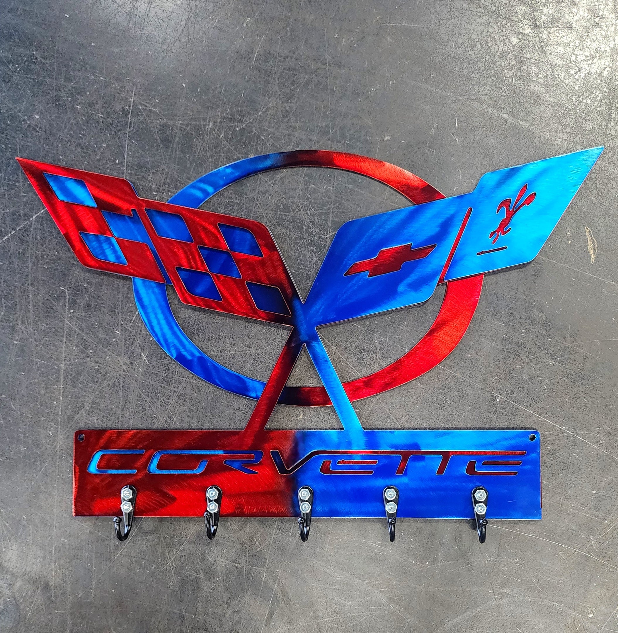 Corvette C5 Metal Art