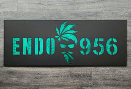 Endo 956 cannabis-themed business sign by Elite Metalworking