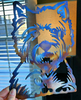 Yorkie Metal Wall Art
