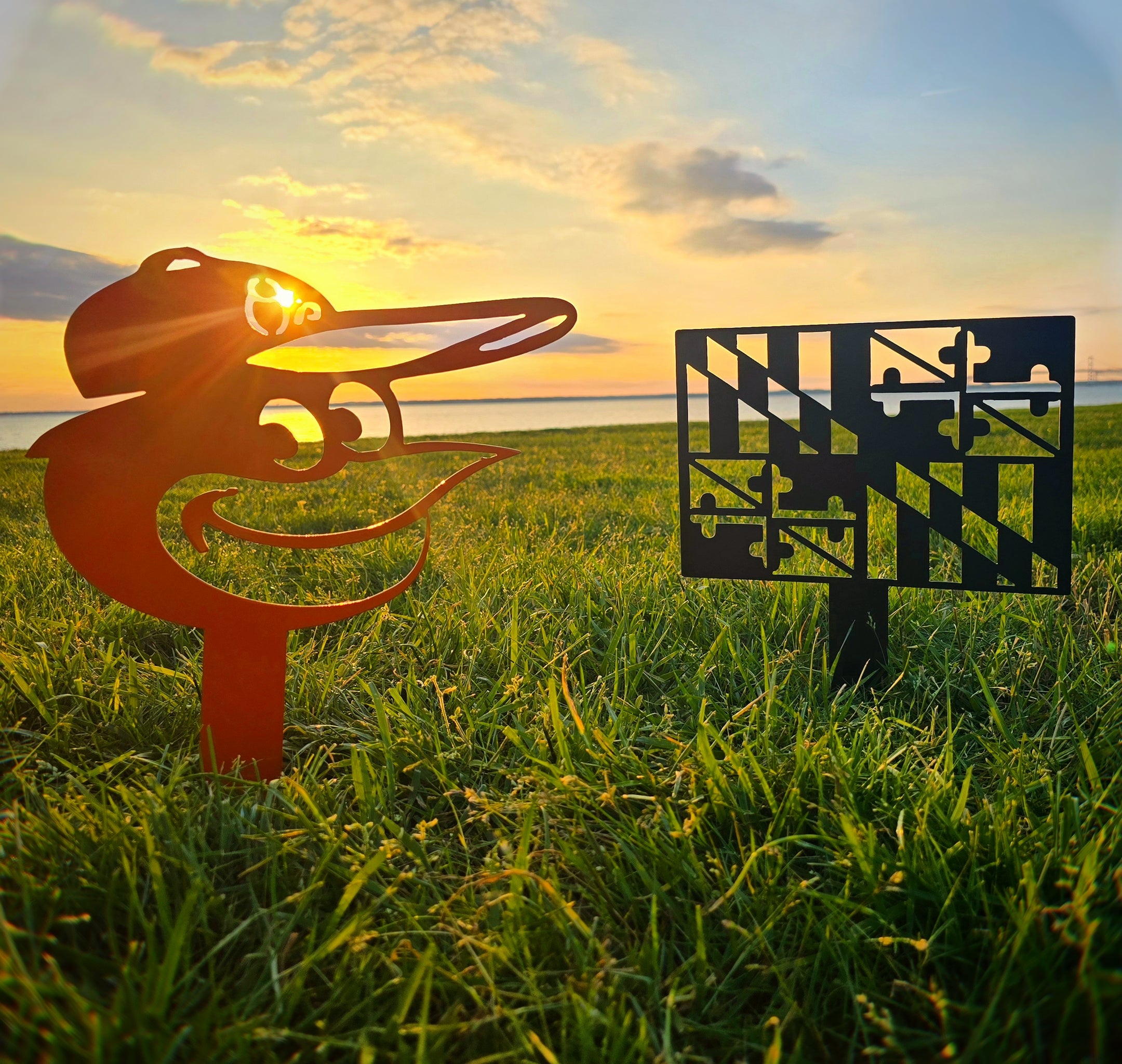 Orioles Lawn & Garden Stake