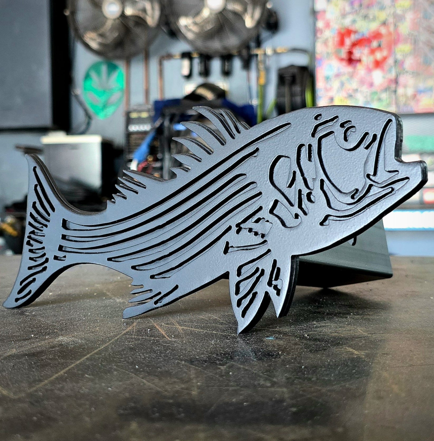 Striped Bass (Rockfish) #2 Hitch Cover