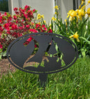 2nd Amendment Lawn & Garden Metal Art