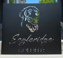 Custom Dog Signs & Metal Art