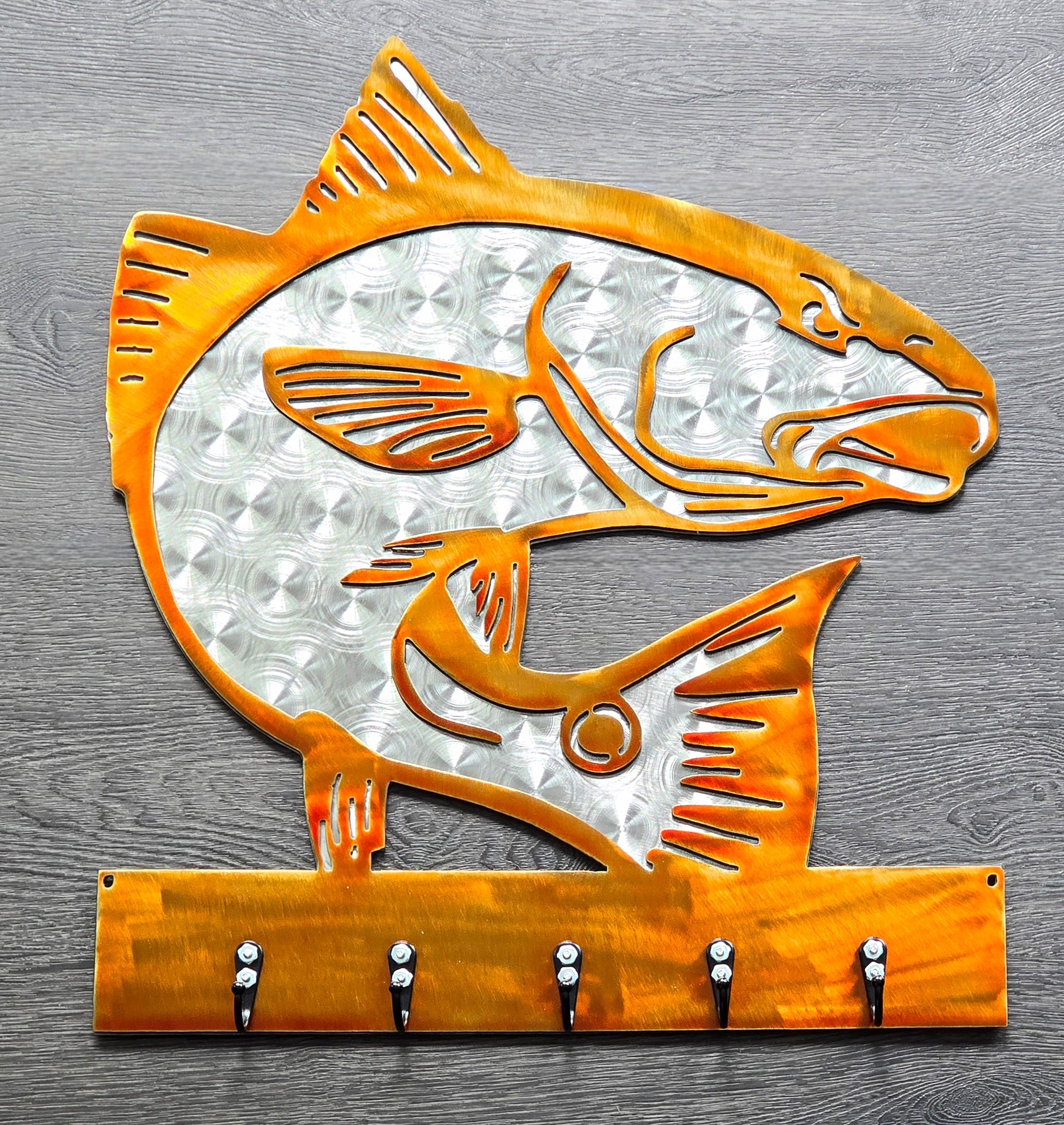 Redfish Key & Leash Hanger