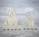 Scottish Terrier Key & Leash Hanger