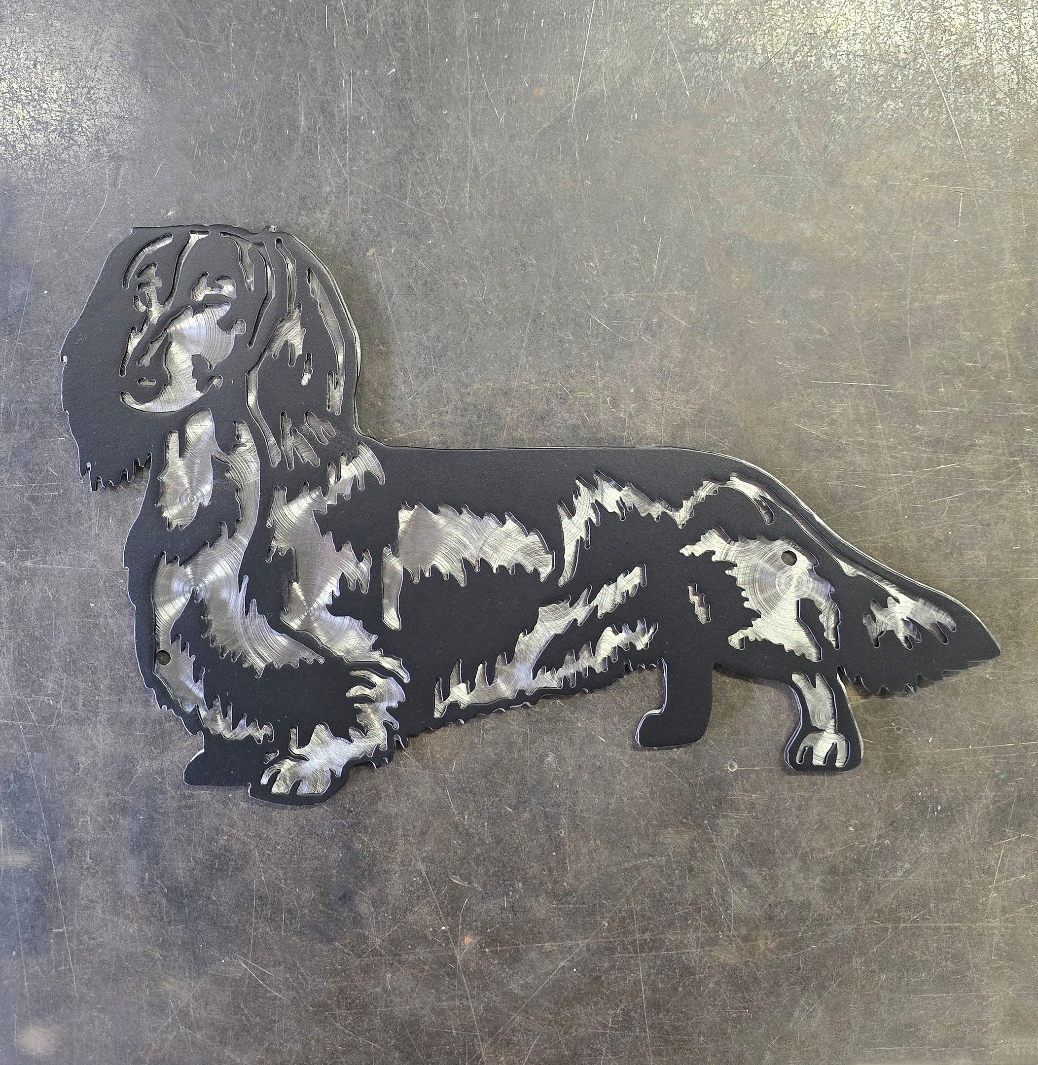 Dachshund #3 Metal Art