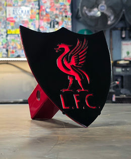 Powder coated steel sports hitch cover made by Elite Metalworking