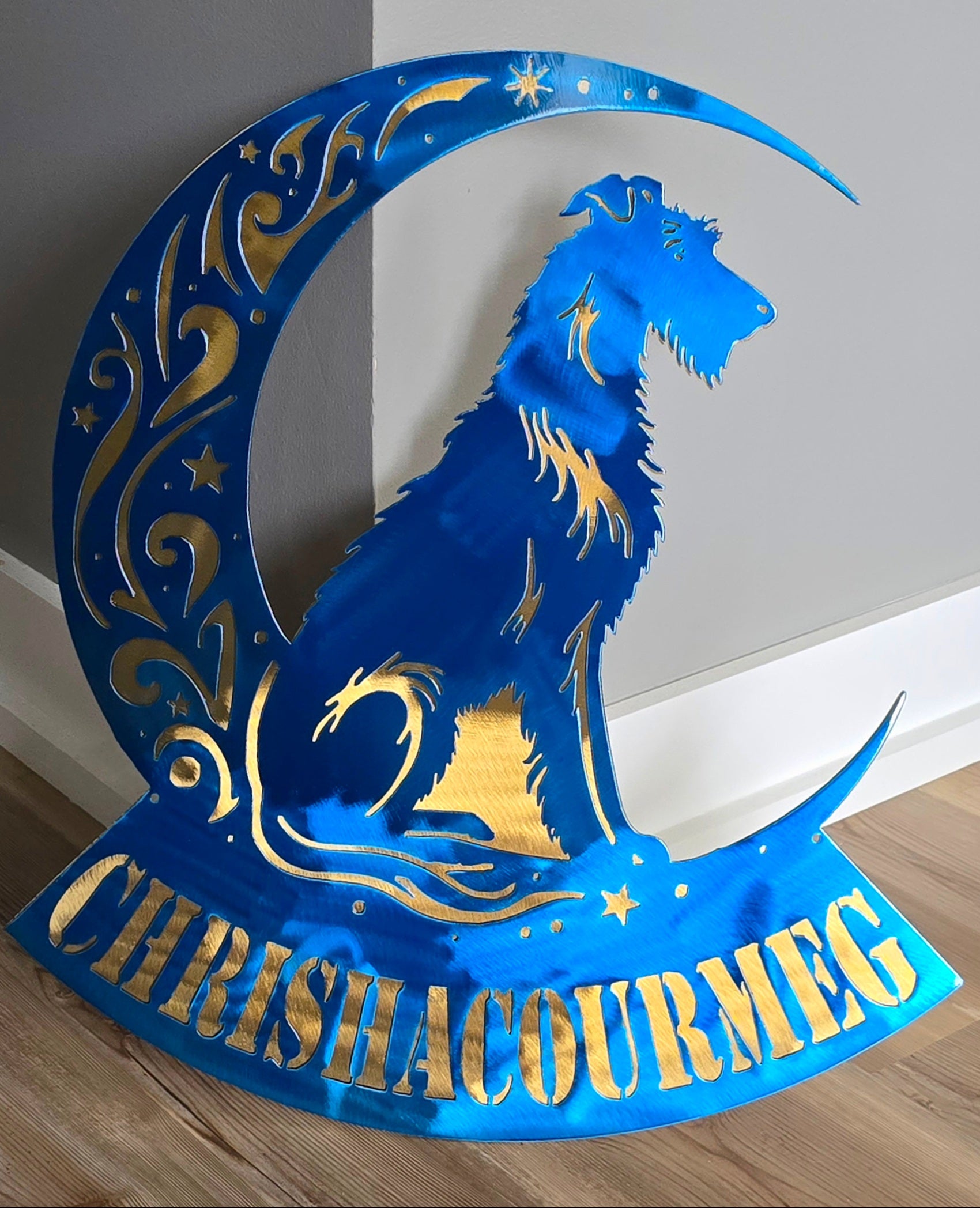 Blue Candy & Gold Candy