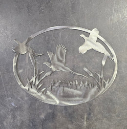 Pheasants Metal Wall Art