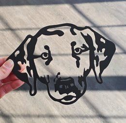 Dalmatian Metal Wall Art