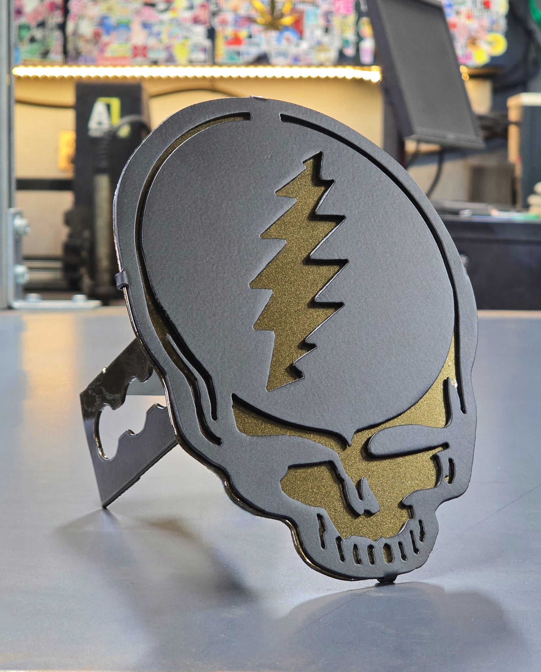 Grateful Dead Stealie Hitch Cover