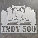 Indy 500 Metal Art