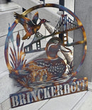 Chesapeake Bay Duck Scene Metal Art